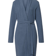 Easy Wear Recycled Cotton Blend Robe | Delicate Blue 78894-3057